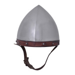 Bogenschützen Helm, 1.6 mm Stahl, mit Lederinlet