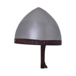 Bogenschützen Helm, 1.6 mm Stahl, mit Lederinlet