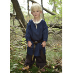 Kinder Mittelalter-Tunika Arn, blau
