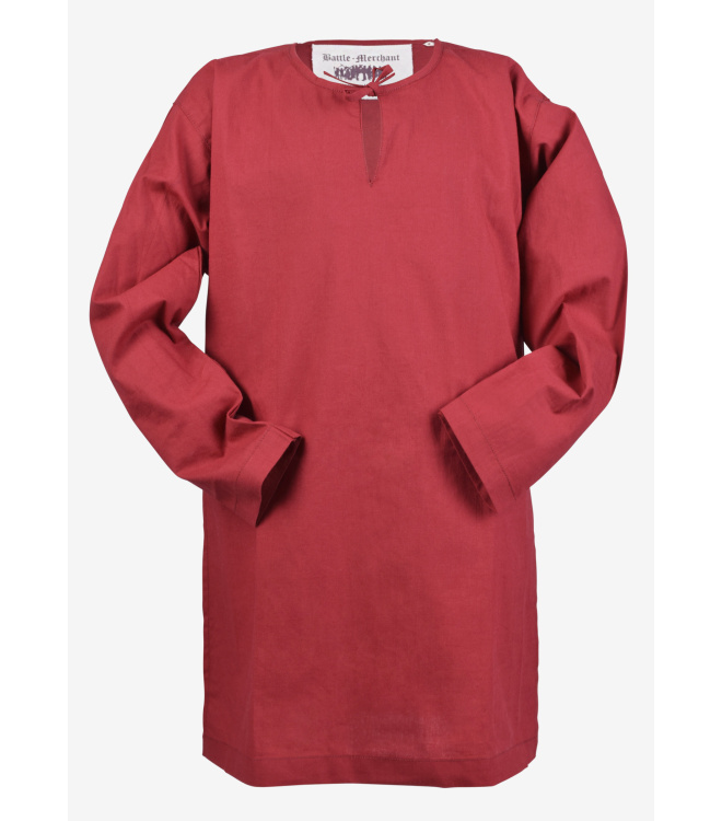 Kinder Mittelalter-Tunika Arn, rot Größe 146