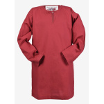 Kinder Mittelalter-Tunika Arn, rot Größe 146