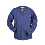 Kinder Mittelalter-Hemd Colin, blau