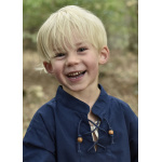 Kinder Mittelalter-Hemd Colin, blau