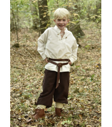 Kinder Mittelalter-Hemd Colin, natur