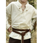Kinder Mittelalter-Hemd Colin, natur