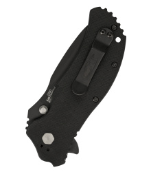 Taschenmesser ZT 0350, Schwarz/Schwarz