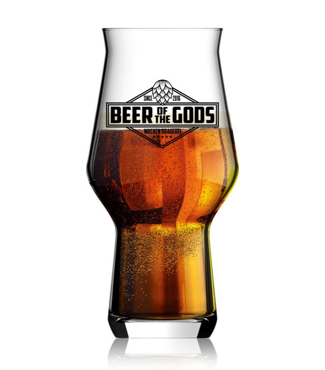 Wacken Brauerei - Bierglas Beer of the Gods, Craftmaster One