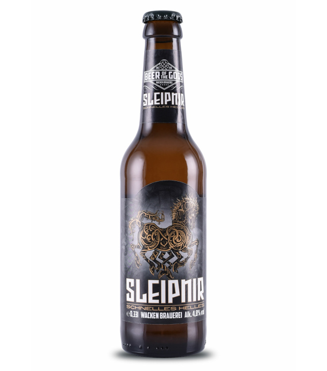 Sleipnir - Schnelles Helles, 0,33l Flasche - Wacken Brauerei