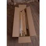 Holzstangenpaket, Historisches Truppenzelt 4,50 x 3,00 m