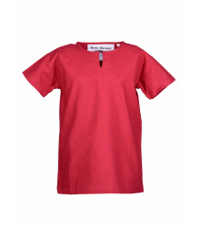 Kinder Mittelalter-Tunika Linus, kurzarm, rot