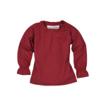 Kinder Mittelalter-Bluse Helena, rot Größe 128
