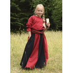 Kinder Mittelalter-Bluse Helena, rot Größe 128