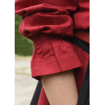 Kinder Mittelalter-Bluse Helena, rot Größe 128