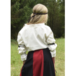 Kinder Mittelalter-Bluse Helena, natur
