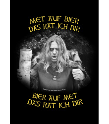 T-Shirt - Met auf Bier - das rat ich Dir