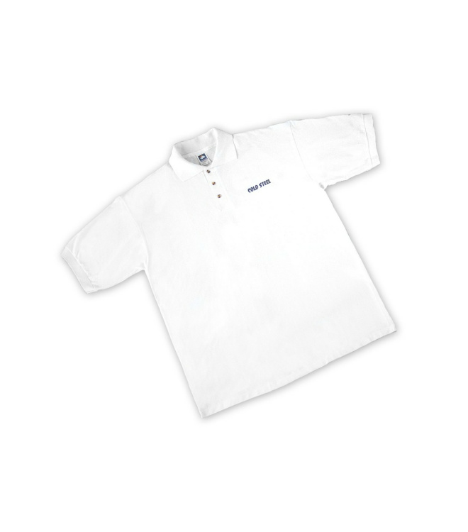 Cold Steel Poloshirt, weiß