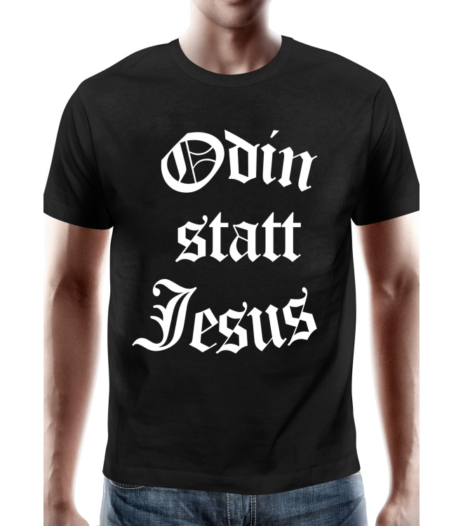 T-Shirt Odin statt Jesus