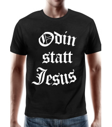 T-Shirt Odin statt Jesus