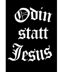 T-Shirt Odin statt Jesus