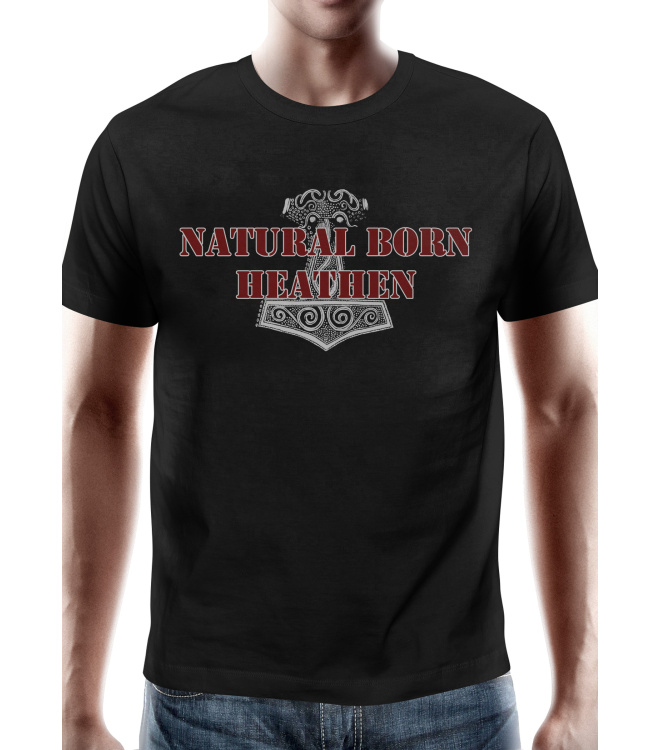 T-Shirt Natural Born Heathen