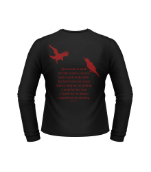 Longsleeve-Shirt: My God is Odin