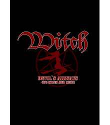 Girlie-Shirt: Witch - Devils Airways