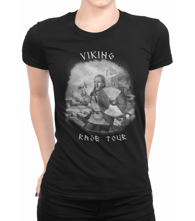 Girlie-Shirt: Viking Rage Tour