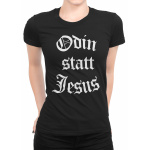 Girlie-Shirt: Odin statt Jesus