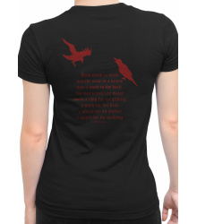 Girlie-Shirt My God is Odin