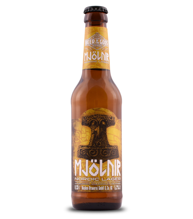 Mjölnir - Nordic Lager 0,33l Flasche - Wacken Brauerei