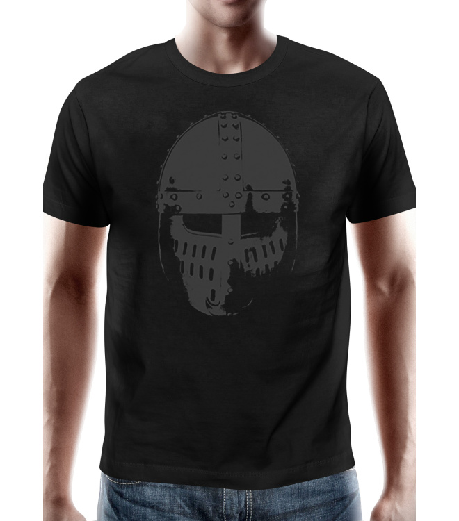 T-Shirt ULFBERTH Spangenhelm mit Gesichtsplatte