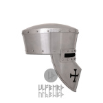 Kreuzritter Helm, 2 mm Stahl