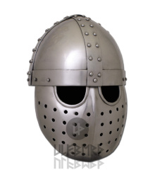 Kreuzfahrer Spangenhelm mit Gesichtsplatte, 2 mm Stahl