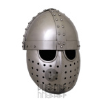 Kreuzfahrer Spangenhelm mit Gesichtsplatte, 2 mm Stahl