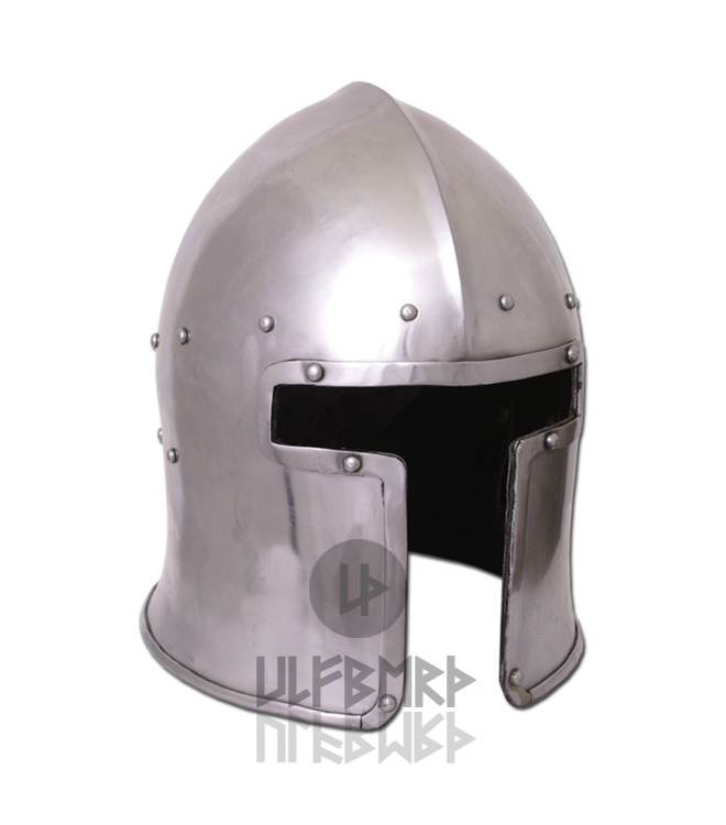 Italienischer Barbuta, ca. 1440, 2 mm Stahl