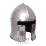 Italienischer Barbuta, ca. 1440, 2 mm Stahl