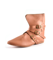 Spätmittelalterlicher Schnallenschuh