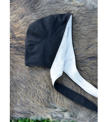 Hochmittelalter Bundhaube, verschiedene Farben