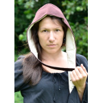 Hochmittelalter Bundhaube, verschiedene Farben