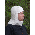 Gepolsterte Kopfhaube, natur