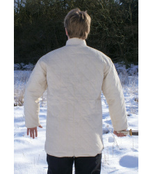 Gambeson mit Schnallen, natur
