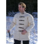 Gambeson mit Schnallen, natur