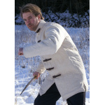 Gambeson mit Schnallen, natur