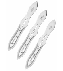 Gil Hibben - 3er Competition Wurfmesser-Set, klein oder groß