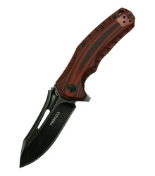 Taschenmesser Proelia Drop Point, blackwash, Defcon