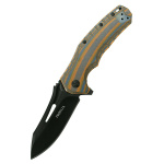 Taschenmesser Proelia Drop Point, matt-schwarz, Defcon