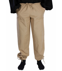 Schlichte Mittelalterhose, beige