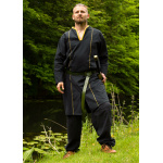 Elfen-Tunika, langarm, schwarz/gelb