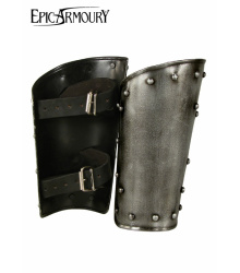 Armschienen Dark Warrior aus Stahl, Paar
