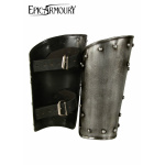 Armschienen Dark Warrior aus Stahl, Paar